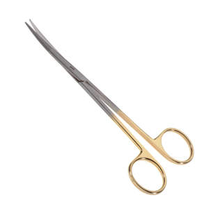 Par Onyx Scissors 5.75'' (14.5cm) Curved Surgical Instrument - Product Image 4