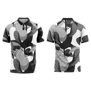 Polo de microfibra directo de fábrica, venta al por mayor, ropa de trabajo personalizada que absorbe la humedad, camisa polo con logotipo - Product Image 3