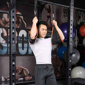 Sangles d'entraînement des muscles abdominaux de remise en forme réglables Sangle de fronde abdominale suspendue épaissie pour barre de traction - Product Image 6