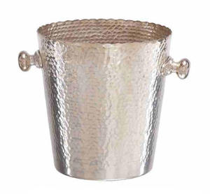 Cubo de Vino Premium de Acero Inoxidable con Aspecto de Cobre Antiguo, Cubo de Hielo con Asas, Enfriador de Vino Redondo Único de Alta Calidad - Product Image 4