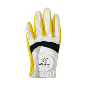Cabretta-guantes de Golf de cuero sintético, guantes de mano derecha, de alta calidad, personalizados - Product Image 5
