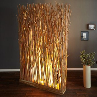 Lampes de table en bois Art déco modernes avec couleur et taille personnalisables pour la décoration de maisons, d'hôtels et de restaurants de luxe