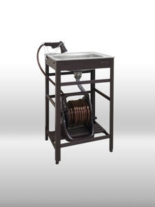 GREEN LIFE G-Aqua Series (BR) 20 30 metros extensible marrón PVC manguera de jardín carrete gatillo rociador con herramienta de riego de plástico - Product Image 2