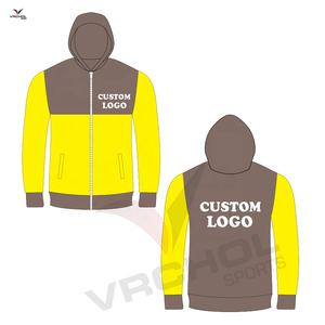 Sudadera con capucha de lana de poliéster de talla grande antiarrugas antiencogimiento con estampado sólido de diseño personalizado Technics bordados de punto OEM - Product Image 3