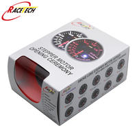 Medidor de Presión de Aire Digital Doble para Automóvil, Pantalla LCD Roja de 52 mm, Sensor de Suspensión, Certificado ISO9001-CE, Ajuste Universal