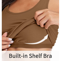 Camiseta sin Mangas para Mujer Stay Active, Formal, Antiolor, de Secado Rápido, para Entrenamientos