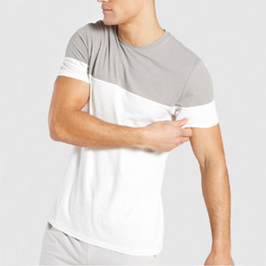 Camisetas con estampado de bloques personalizados, camisetas de alta calidad de 95% algodón y 5% LICRA con tu propio Logo, venta al por mayor - Product Image 3