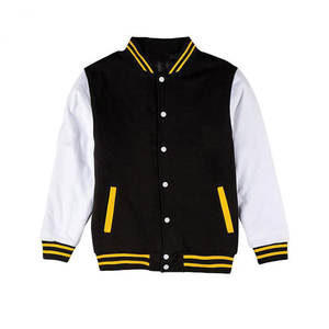 Chaqueta a prueba de Sol de alta calidad, forro polar personalizado, béisbol, Letterman, Varsity, Bomber - Product Image 6