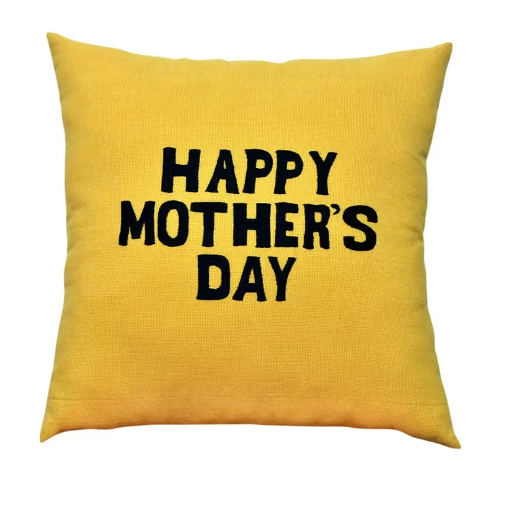 Wholesale Pillow Cover Decorative Pillow Mothers Day Gift Cotton Pillow Cushion Cover