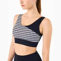 High Stretch Breathable Sports Bra Top Fitness Women Padded