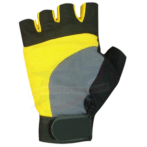 Gants de cyclisme demi-doigts personnalisés de haute qualité pour hommes avec paume rembourrée en gel pour le vélo - Product Image 5