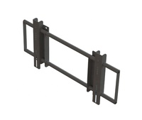 Support mural réglable pour moniteur d'ordinateur en acier laminé à froid noir pour téléviseurs de 32 à 65 pouces OEM