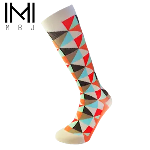 Compression cushioned badminton socks customize for sport men