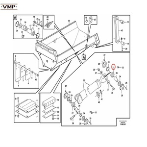 Voe184712-Vòng bi đồng bằng hình cầu cho A25G, a30c, A40E, a40g FS, a45g khớp nối haulers-vmp - Product Image 2