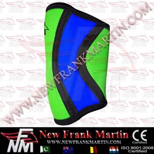 NFM Diseño personalizado Neopreno Gimnasio Rodilleras 5mm-7mm Grueso Soporte en cuclillas Levantamiento de pesas Logo Entrenamiento Fitness Seguridad OEM ODM - Product Image 4
