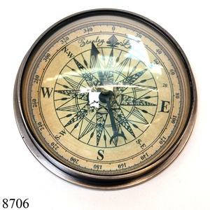 Escritorio de latón náutico decorativo Reloj de sol Brújula Suministros de brújulas náuticas a bajo precio - Product Image 2