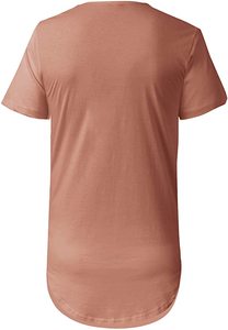High Quality Wholesale Summer Streetwear Casual Fashion <b>Men</b> <b>T</b>-<b>shirts</b> Embroidery On <b>T</b>-<b>shirt</b> 100%Cotton <b>Longline</b> <b>t</b>-<b>shirt</b> - Product Image 4