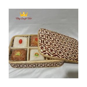 Panier à cadeaux en osier, boîte 100% écologique en bambou, vente en gros, 10 pièces - Product Image 6