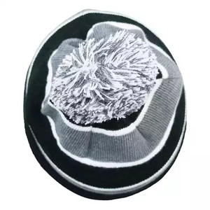 หมวกบีนนี่ปักโลโก้ได้ทั้งชายและหญิงสำหรับธุรกิจชายหาดผ้าแจ็คการ์ดปักโลโก้ตามสั่งสำหรับฤดูหนาว - Product Image 5