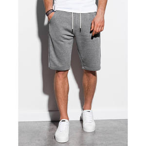 Vente en gros de shorts de course décontractés pour hommes, shorts d'entraînement athlétique de gymnastique à séchage rapide, shorts cargo à rayures latérales 100% coton - Product Image 3