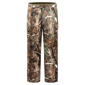 Custom Lightweight Fabric Quick Dry Breathable Camouflage Men's Hunting Apparels Pant for Hunting