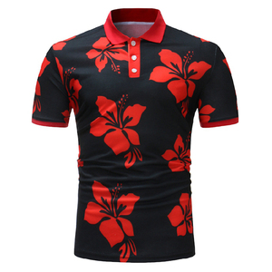 Camiseta polo de algodón de sublimación de corte seco para deportes - Product Image 1