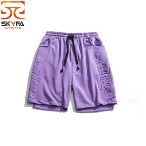 Pantalones cortos con logotipo personalizado para hombre, shorts de moda para verano - Product Image 1
