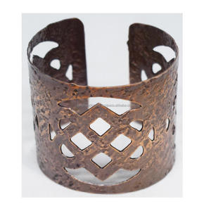 2024 Delaware Color Black Hollow <b>Copper</b> <b>Bracelet</b> Jewelry Christmas women African style bangle Couple Jewelry - Product Image 5