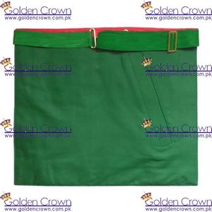 Delantal con solapa cuadrilátero Masters of St. Andrew de Escocia | Proveedor de delantal Masonic Regalia - Product Image 2