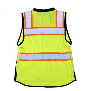 Chaleco de seguridad de alta visibilidad, parche de trabajo con bolsillo, chaleco reflectante Protector de seguridad - Product Image 1