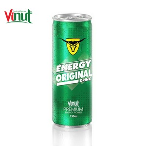 250ml Vinut energy drink Your Own Brand OEM with <b>Cheap</b> Price From Leading Manufacturer in Vietnam - Free Sample - Free Design - Product Image 1