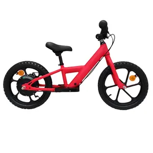 新款时尚合金电机14英寸安全Ebike儿童玩具汽车平衡电动自行车待售