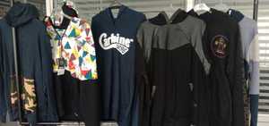 Sudaderas con capucha Sudadera 100% Algodón y Poly Mezcla de algodón francés Terry Fleece Adultos Invierno Color sólido Jersey de punto Sudaderas con capucha en blanco - Product Image 5