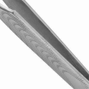 Pince à épiler de Volume, 10mm, 75 degrés, en acier inoxydable, avec poignée Anti-glisse, pour Extension de cils, Design privée, original - Product Image 6