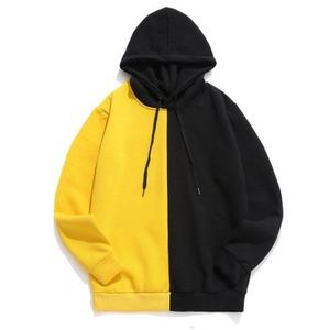 Sweat à capuche pour homme en coton 100% avec impression personnalisée, doublure polaire, deux poches avant et logo personnalisé - Product Image 5