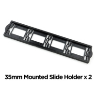 Soportes para diapositivas Plustek de 2 x 35 mm (positivas), solo para uso con OpticFilm serie 72~82 (7400, 7500i, 7600i, 8100, 8200i)