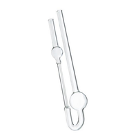Viscosímetro de Vidrio Boro 3.3 de Calidad Superior Marca AARK, Diseño Personalizado, Transparente, para Laboratorio, Patrón Universitario, Esencial para Química
