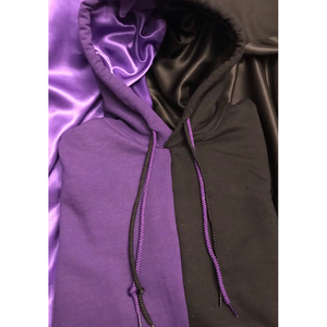 เสื้อสเวตเตอร์สำหรับผู้ชาย, เสื้อสเวตเชิ้ตผ้าซาตินมีฮู้ดลายบุผ้าซาตินปักโลโก้ขนาด XS 6XL - Product Image 1