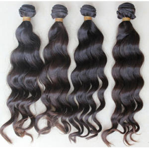 Extensions de cheveux humains vierges indiens 100% naturels, qualité Remy, ondulés et lisses, tissage double trame, toutes couleurs - Product Image 4