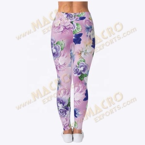 Women Stretchable Yoga Pants <b>High</b> <b>Waisted</b> <b>Tummy</b> <b>Control</b> Workout <b>Leggings</b> Fitness Activewear Comfortable Durable Wholesale - Product Image 3
