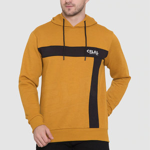 Sudadera con capucha de manga larga para hombre, Jersey deportivo personalizado de Color liso, estilo de invierno, alta calidad, venta al por mayor - Product Image 1