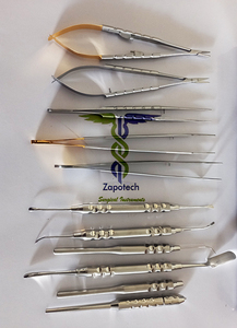 Conjunto de instrumentos de microcirugía de buena calidad, 12 unidades - Product Image 2