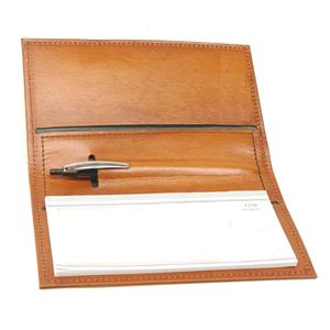 Couverture de chéquier en cuir véritable - Product Image 4