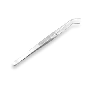 Pince à pansement pour le pouce autoclavable en acier inoxydable 8 "pince à épiler dentelée - Product Image 3