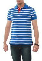 Verano más nuevo diseño de calidad superior hombres diseño rayado algodón polos transpirable manga corta Polo camisa
