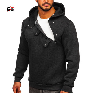 Sudadera con Capucha para Hombre, Corte Regular, Algodón French Terry, Informal, con Bolsillo con Cremallera, para Otoño e Invierno - Product Image 6