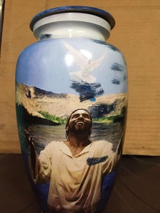 NEW DESIGN HANDICRAFT MEMORIAL URN <b>FUNERAL</b> <b>SUPPLIES</b> Brassworld India - Product Image 5