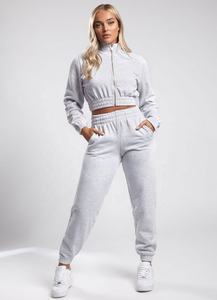 ชุดออกกำลังกายและวิ่งของผู้หญิง2ชิ้นให้ความอบอุ่นดีไซน์ใหม่ฤดูใบไม้ร่วงฤดูหนาว2023 - Product Image 2