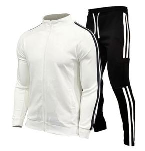 Survêtements pour hommes MIRAJ INTERNATIONAL, survêtements de jogging personnalisés, yoga, sport, entraînement, sweats à capuche courts, pantalons de jogging - polyester/coton - Product Image 2