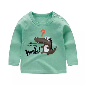 T-shirt manches courtes et col rond pour enfant, vente en gros, 2021, prix Super bas, printemps, - Product Image 4
